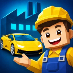 Значок Car Factory Manager: Idle-игра